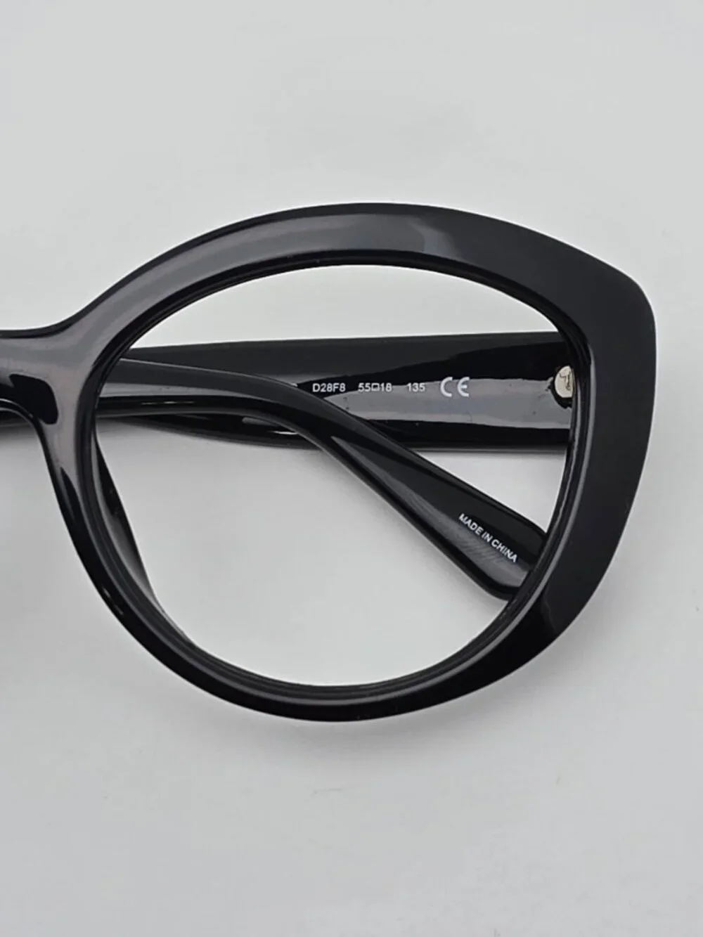 Kate Spade New York Sherrie/O/S D28F8 Black Cat Eye Sunglasses Frame 55-18-135